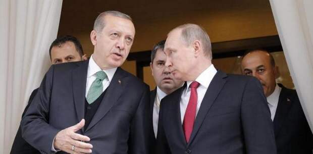 Турецкий президент Реджеп Тайип Эрдоган и Владимир Путин провели переговоры в Сочи