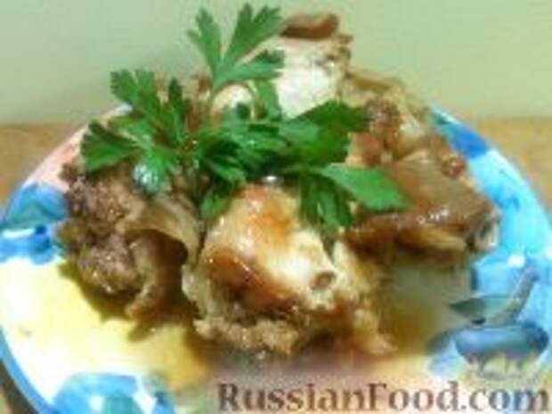 Фото к рецепту: Кролик жареный