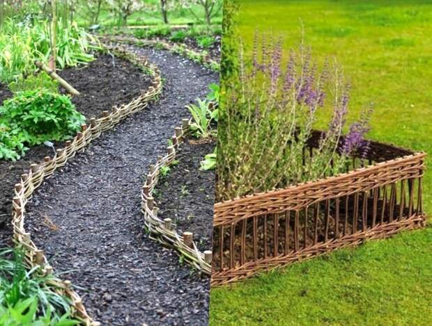 30 садовых проектов с использованием веток и коряг