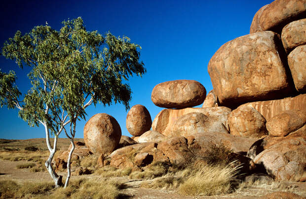 Скульптуры дьявола, Австралия геология, история с географией, красота, скалы