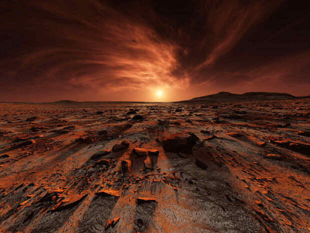 Марсоход "Кьюриосити" перевернул представления о прошлом Красной планеты космос, марс, наука, новости, планетология
