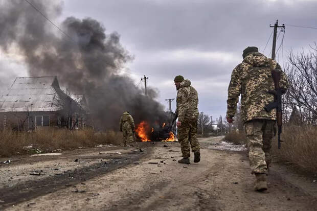 Украинские военнослужащие