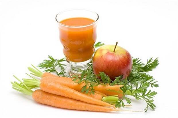 морковно-яблочный сок