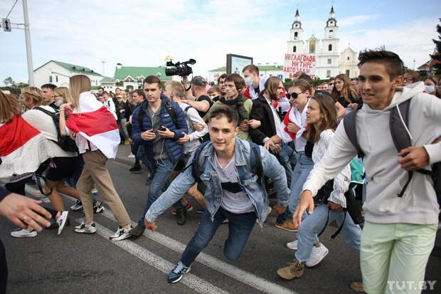 Протесты минск 2020 фото