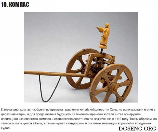 ТОП-10 величайших изобретений Китая ТОП-10 величайших изобретений Китая