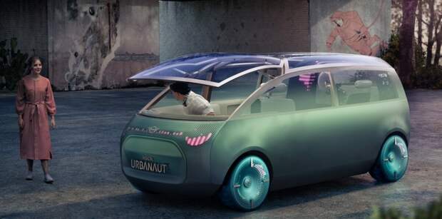 BMW представляет концепт MINI Electric Van.