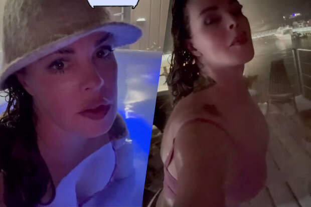 Телеведущая Екатерина Андреева показала себя в белье