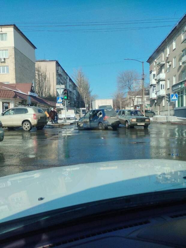 ДТП на пересечении бульвара Шевченко и ул