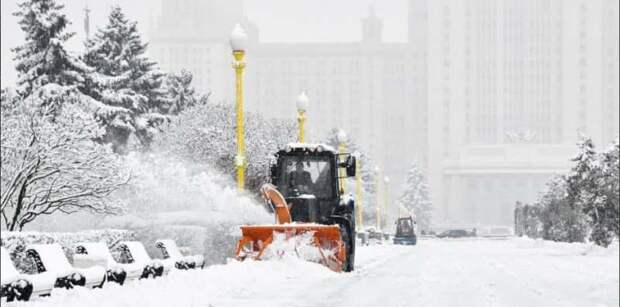 Зима в Москве стала самой снежной за последние четыре года. Фото: Ю. Иванко. Mos.ru