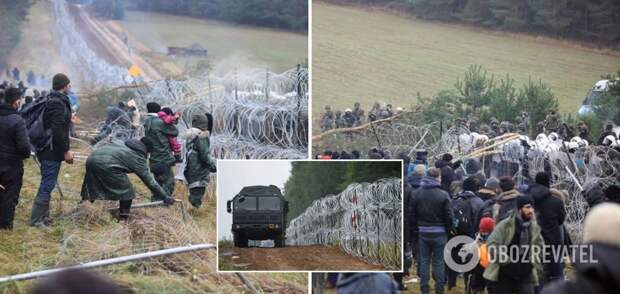 Миграицонный кризис на границе Беларуси с Польшей