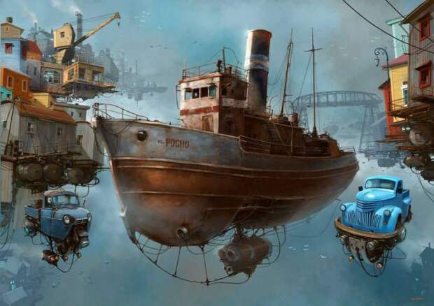 авто, художник, Alejandro Burdisio