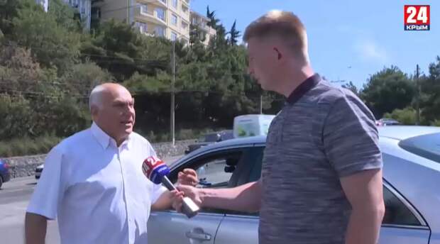 В Ялте автомобилисты жалуются на новую дорожную разметку
