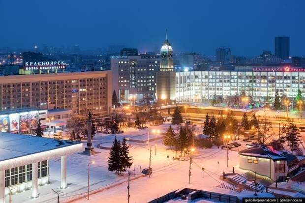 Зимний Красноярск — 2018 путешествия, факты, фото