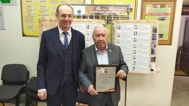 Вручены благодарности Совету ветеранов Адыгеи