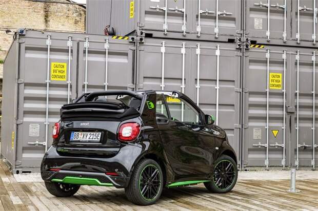Электрические Smart прибыли в Великобританию smart, авто, электрические автомобили
