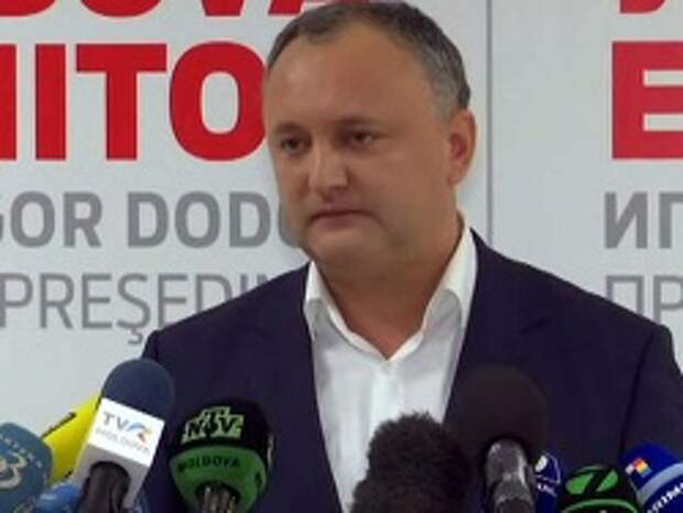 Выборы президента Молдавии: Игорь Додон объявил о победе