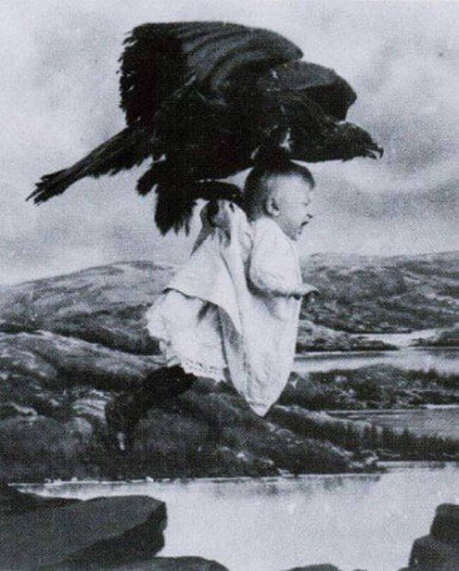 Странная фотография из прошлого