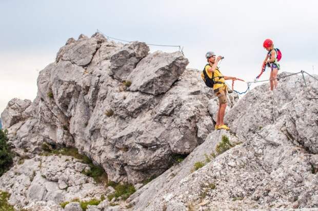 DSC_9038-2 Виа Феррата в Крыму. Гора Ильяс кая (Альпинизм, via ferrata, ferrata, деликли, гид, проводник)