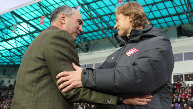 Курбан БЕРДЫЕВ и Валерий КАРПИН. Фото Александр ВОЛГИН