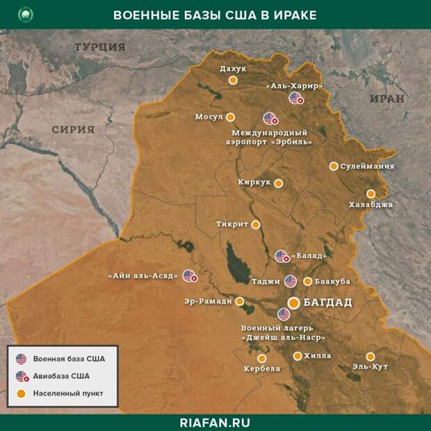 США диверсифицируют каналы снабжения из Ирака курдских боевиков SDF в Сирии