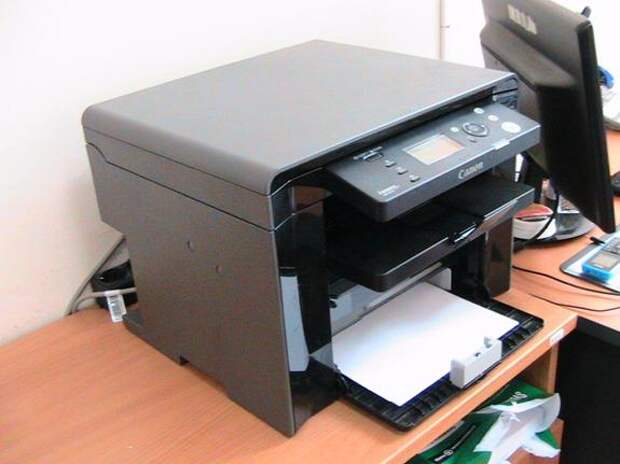 не работает сканер на принтере canon