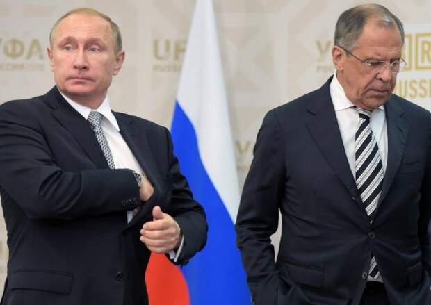Украина очень напугана жёсткой риторикой Путина и Лаврова Украина очень напугана жёсткой риторикой Путина и Лаврова