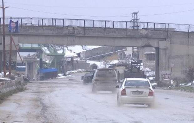 В Сирии восстановили контроль над трассой Алеппо - Дамаск