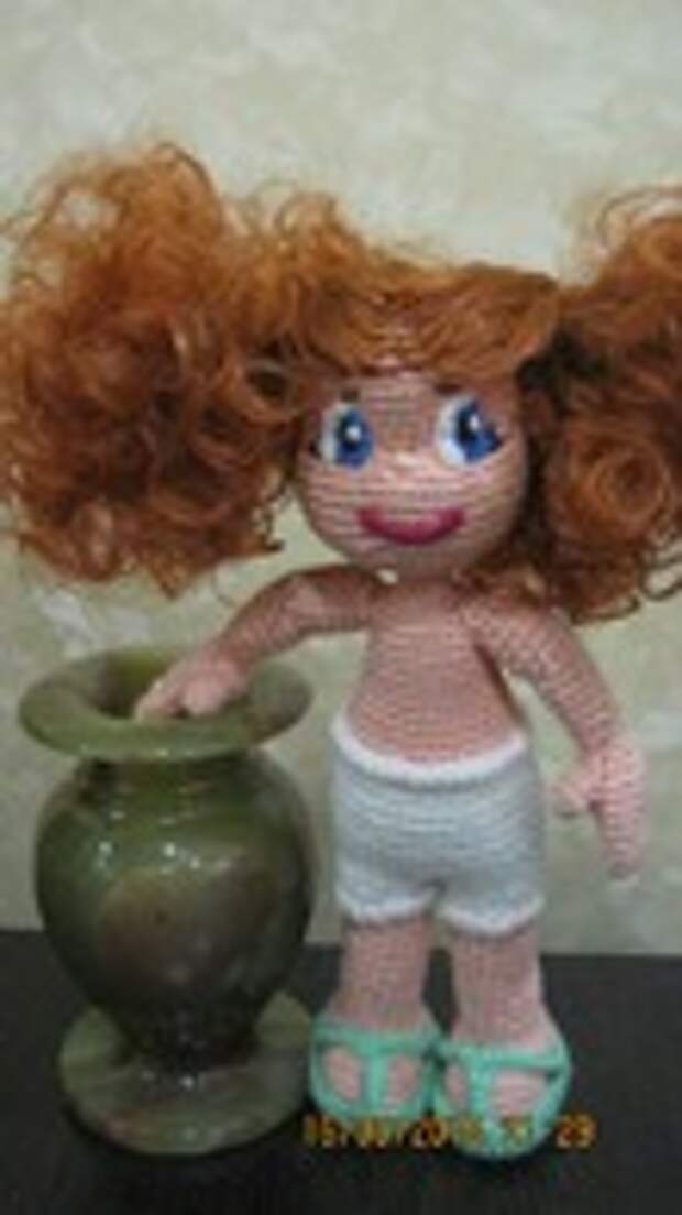 Кукла вязаная крючком