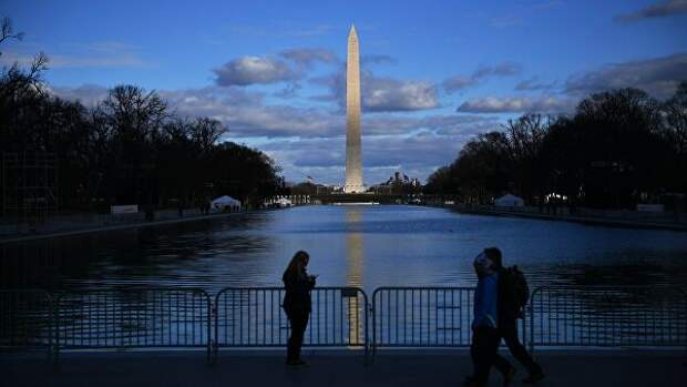 Вид на монумент Вашингтона 