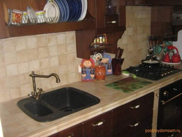 12 Ну вот, почти готово. К сожалению супруга не дала сфотографировать девственно чистую кухню - моментально заставила ее.