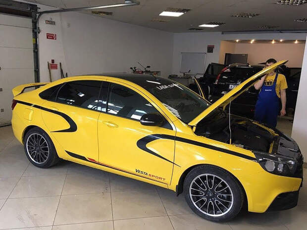 Спортивная версия LADA Vesta получит два двигателя