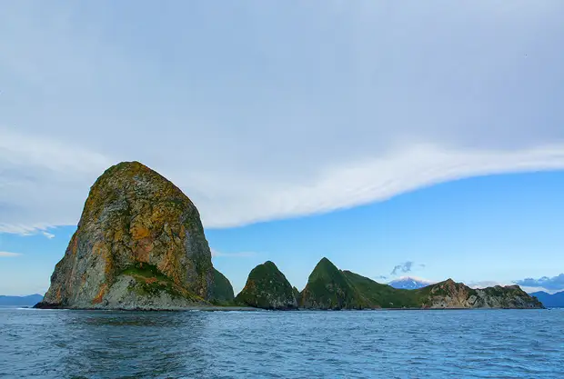 9. В южной части этого острова, на скалах, есть небольшое лежбище морских львов.