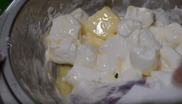 глазурь из маршмеллоу для кулича