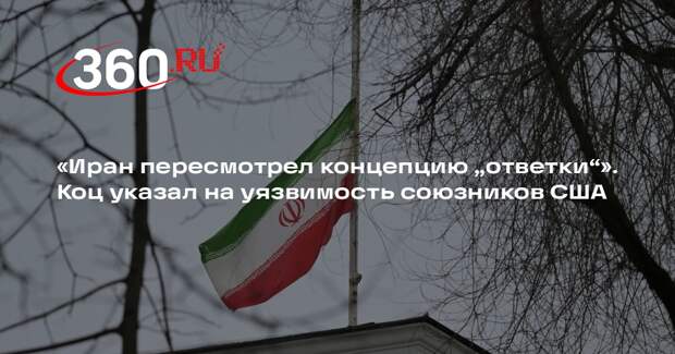 Военкор Коц: Иран способен истощить арсеналы западных стран