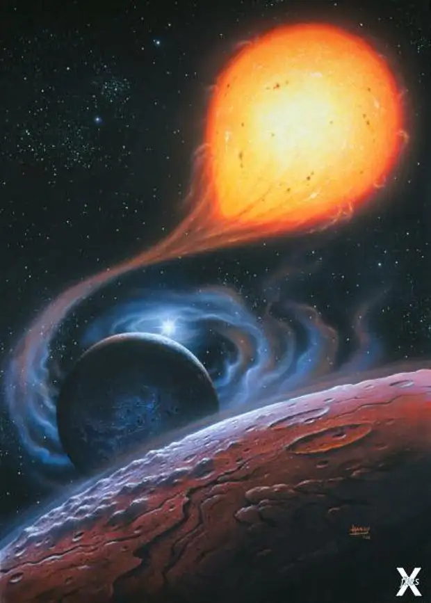 Мир Алголь. Художник Дэвид Харди