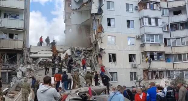 Дом в Белгороде был поврежден фрагментами сбитой ракеты «Точка-У»