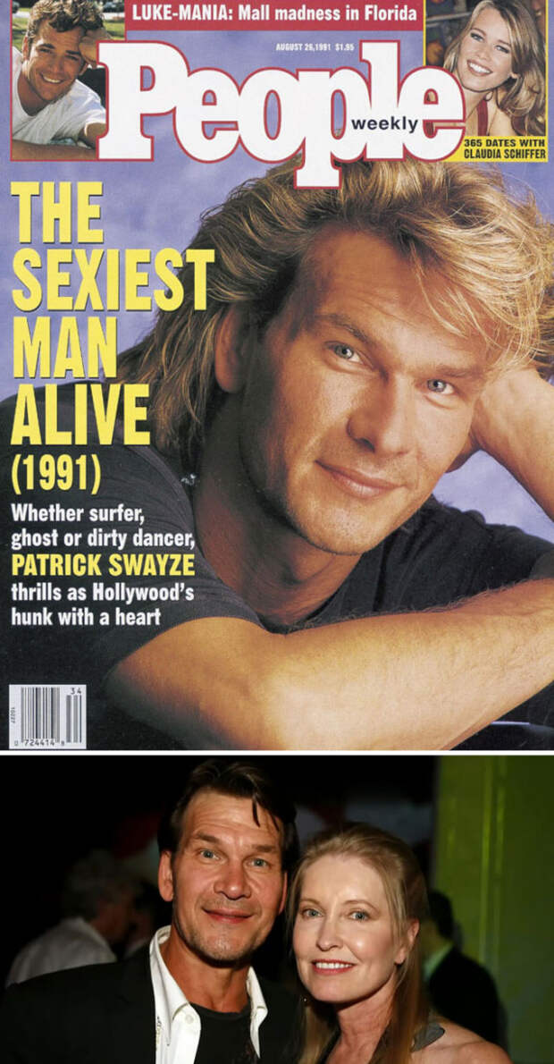 Обладатели звания "Самый сексуальный мужчина из ныне живущих" по версии журнала People (тогда и сейчас), начиная с 1990 года