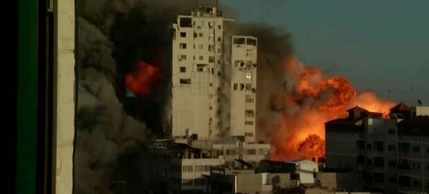 Израильская авиация обстреляла штаб одного из членов ХАМАС