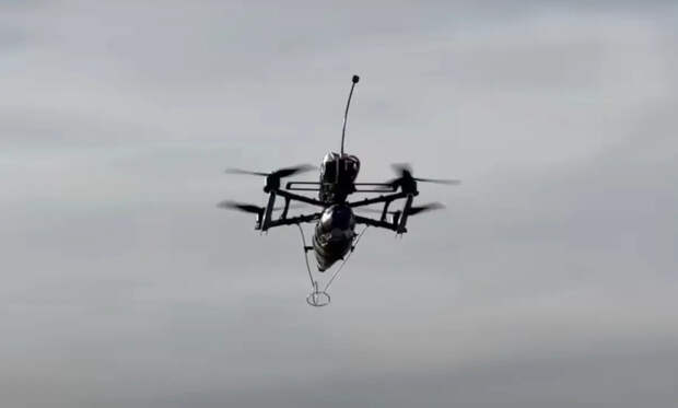 Управляемый из Москвы FPV-дрон «Овод» поразил объект ВСУ в ДНР