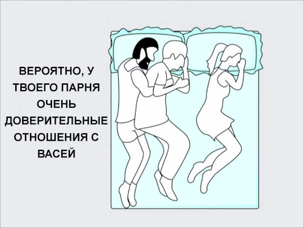 То, как вы спите, стопроцентно отражает суть ваших отношений