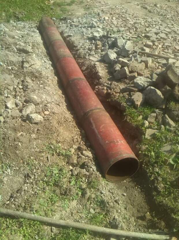 Труба из газовых баллонов своими руками Труба из газовых баллонов своими руками