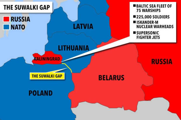 Нарвский сценарий: Прибалтийским лимитрофам грозит отсечение от НАТО