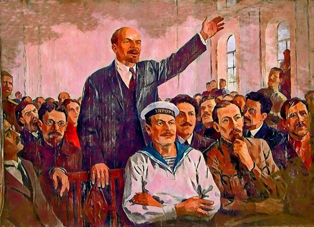 поднятая рука Ленина преследовала меня с пеленок