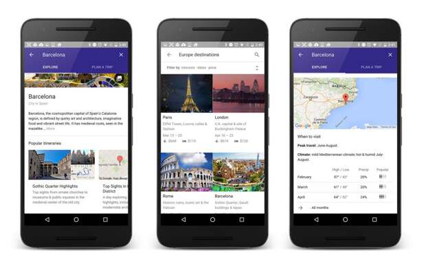 Спланировать путешествие станет проще: Google Travel собрал все приложения для поездок в одном месте