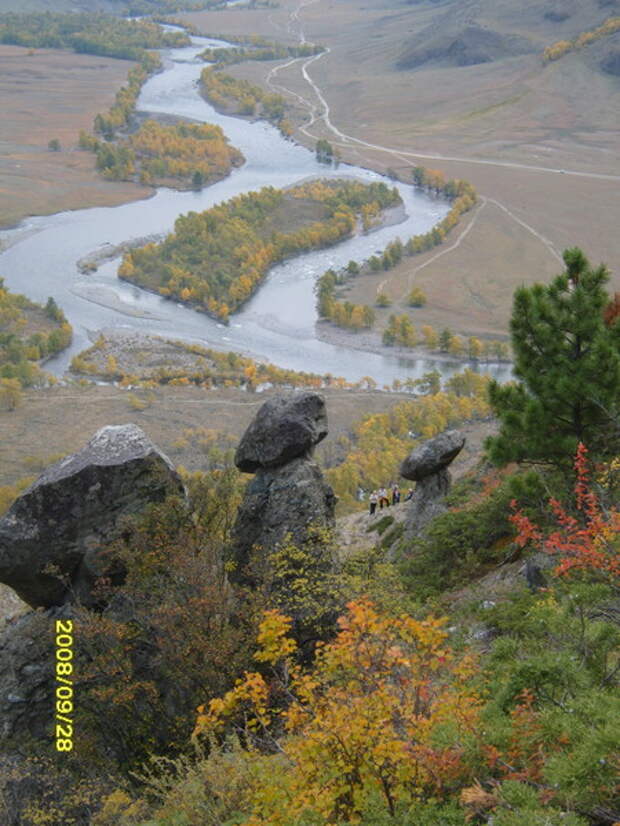 Маунд на территории США и Канады.