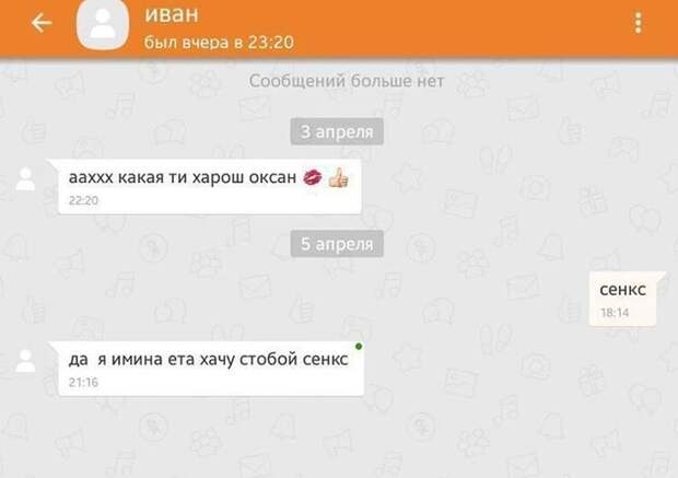 Убойные перлы в переписках Убойные перлы в переписках