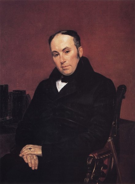 Портрет поэта В.А.Жуковского. 1837. Национальный музей Тараса Шевченко, Киев, Украина