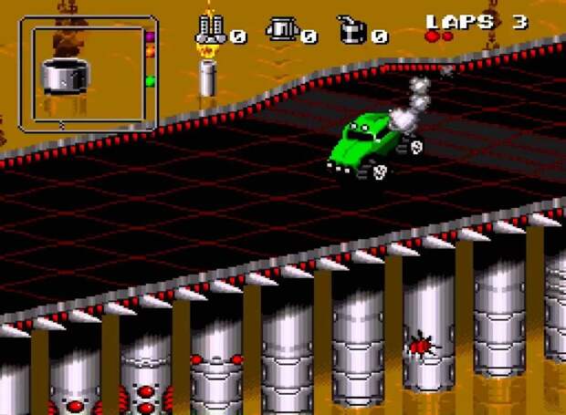 Rock n' Roll Racing sega, детство, ностальгия