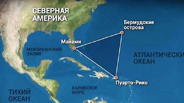 Стеклянные подводные пирамиды под Бермудским треугольником