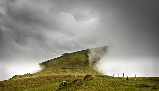 Дорога в облаках, Северный Уэльс